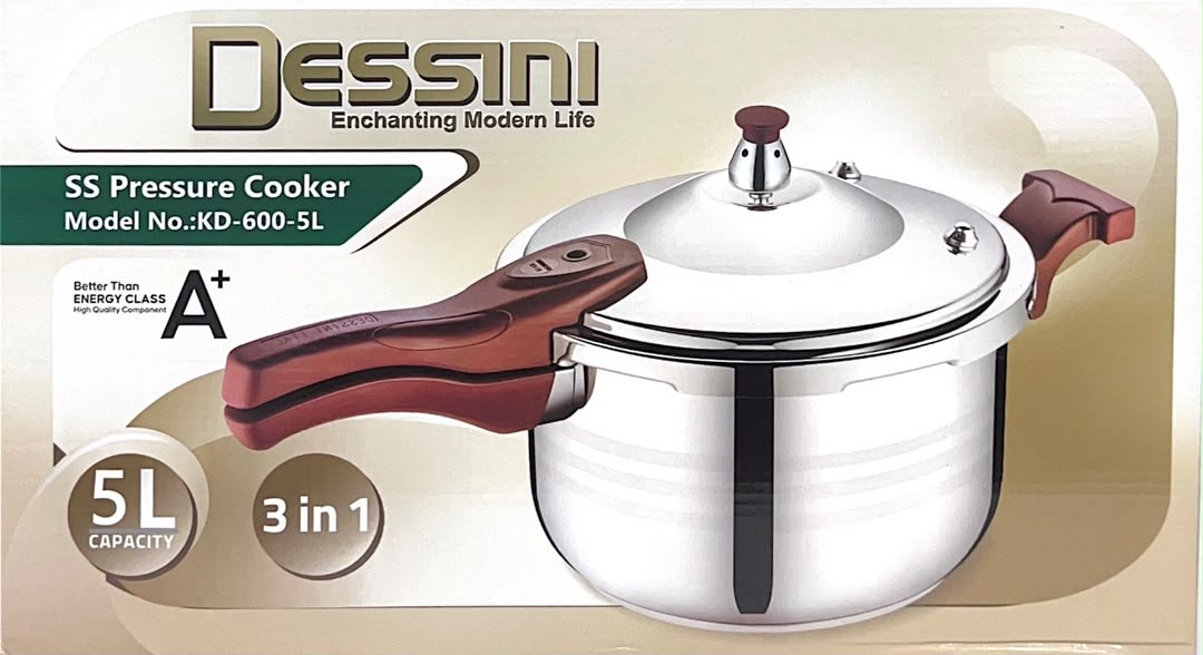 زودپز استیل 5لیتری دسینی مدل KD_600_5L